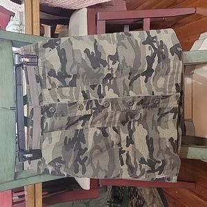 Camouflage skirt